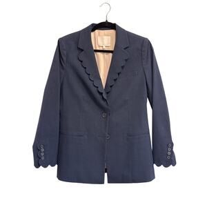 Rebecca Taylor Scalloped Blazer